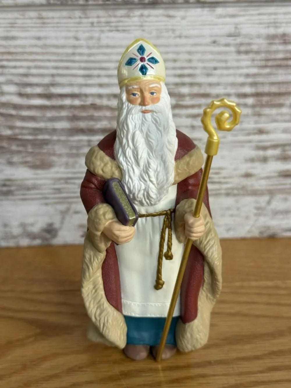 Hallmark Keepsake Ornament St. Nicholas 1995 With Box